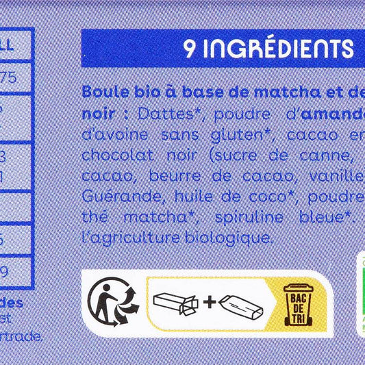 Les Balls blue matcha BIO "Monka"
