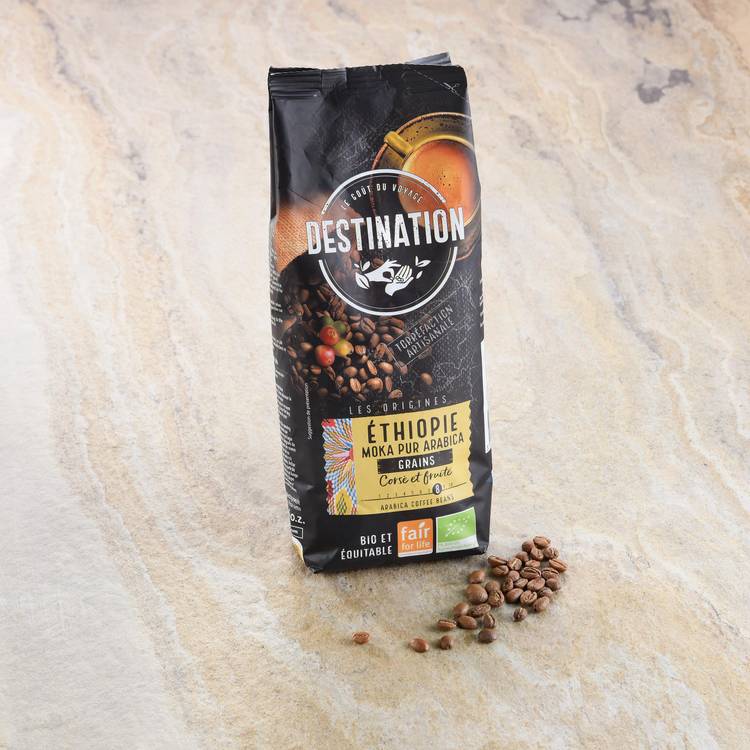 Le Café en grains d'Ethiopie BIO
