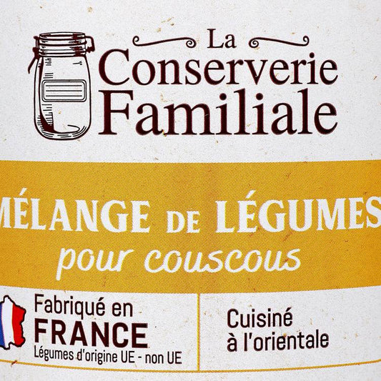 Le Mélange de légumes pour couscous