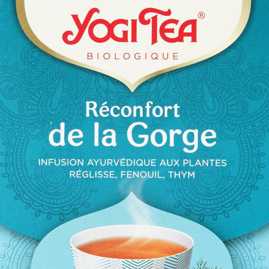L'Infusion réconfort de la gorge BIO
