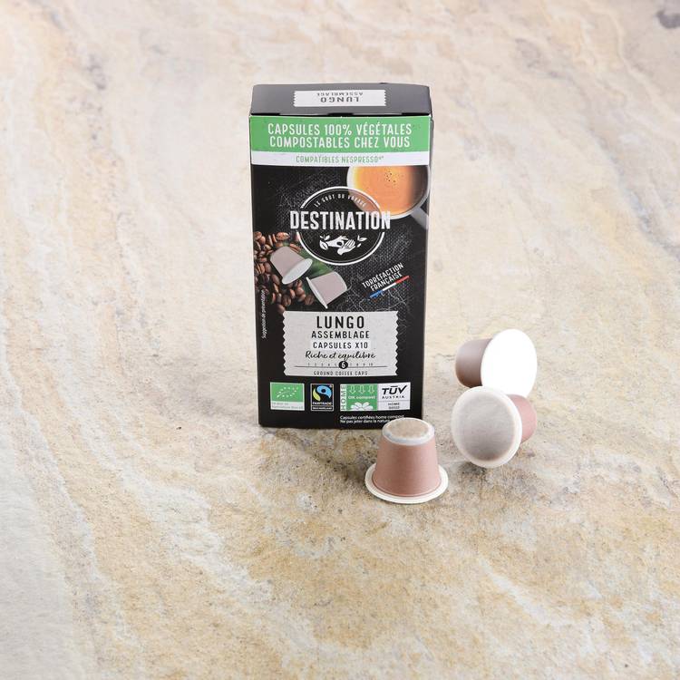 Le Café lungo en capsule BIO