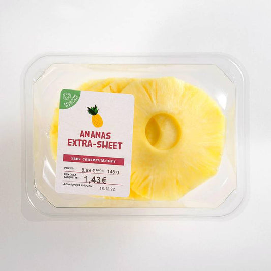 Le Carpaccio d'ananas