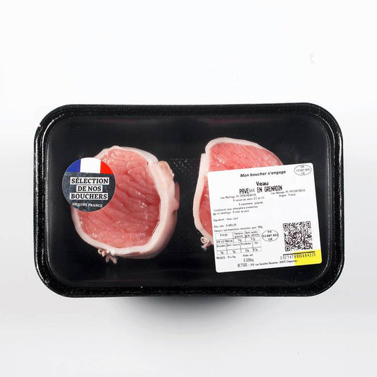 Les Pavés de veau*** en grenadin
