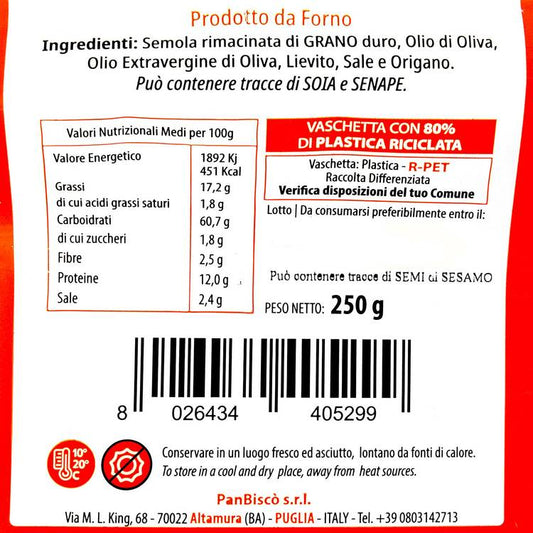 Les Bruschetta ''Panbisco''