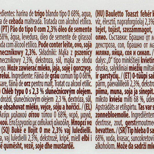 Le Pain de mie italien