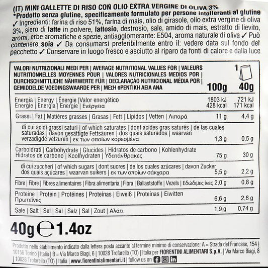 Les Snacks de riz sans gluten