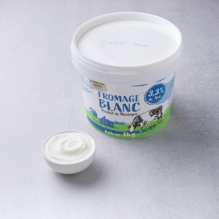 Le Fromage blanc 3,3% "Le clos des Vaches"