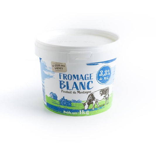 Le Fromage blanc 3,3% "Le clos des Vaches"