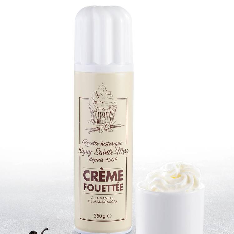 La Crème fouettée d'Isigny à la vanille de Madagascar