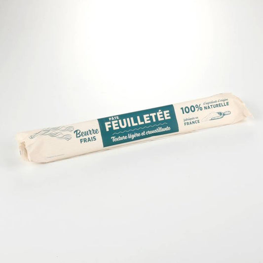 La Pâte feuilletée au beurre frais