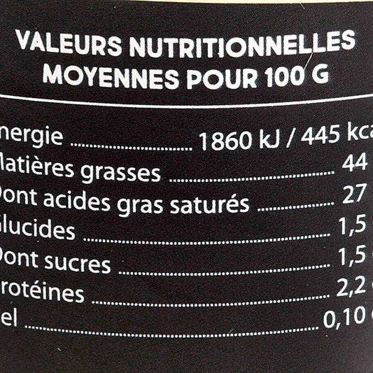 La Crème fraiche épaisse crue 44% BIO