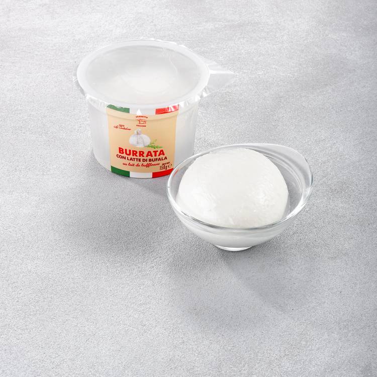 La Burrata au lait de bufflonne