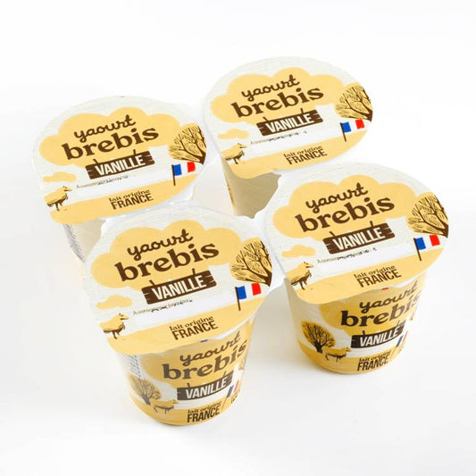 Les Yaourts brebis à la vanille