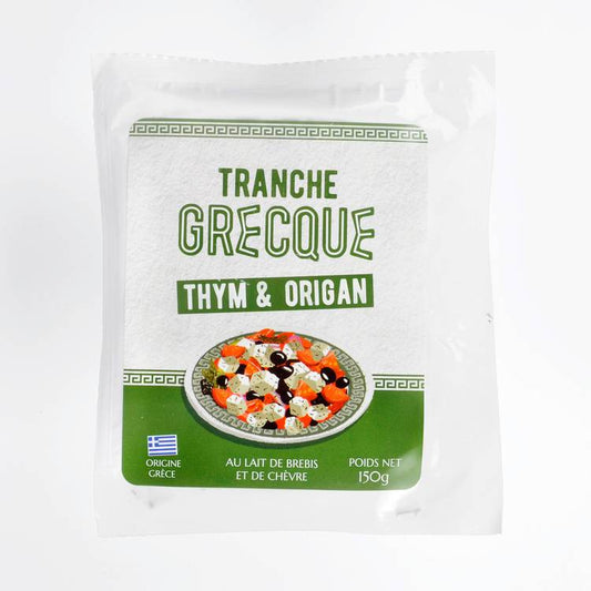 La Tranche de brebis chèvre origan et thym