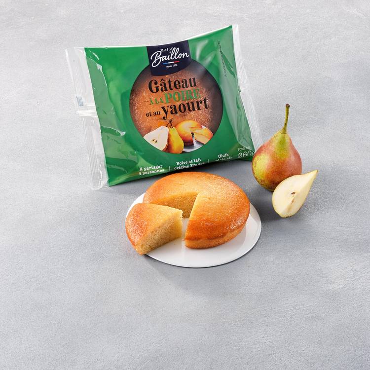 Le Gâteau au yaourt à la poire