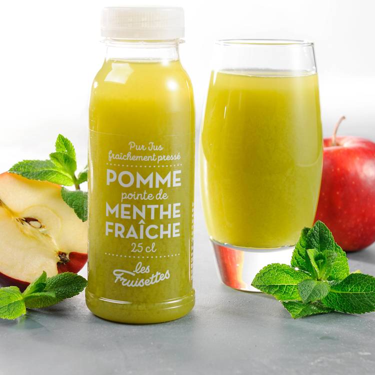 Le Pur de jus pomme & menthe