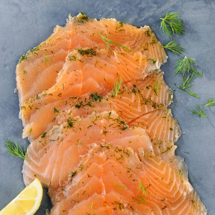 Le Saumon gravlax