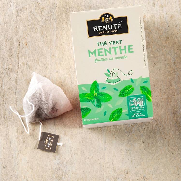 Le Thé vert menthe poivrée