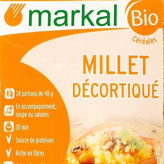 Le Millet décortiqué BIO