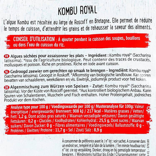 L'Algue Kombu Royal BIO