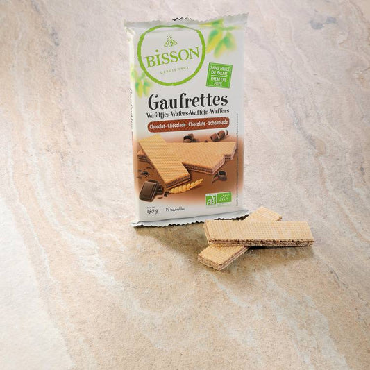 Les Gaufrettes au chocolat BIO