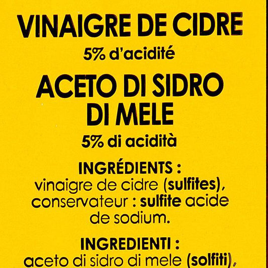 Le Vinaigre de cidre