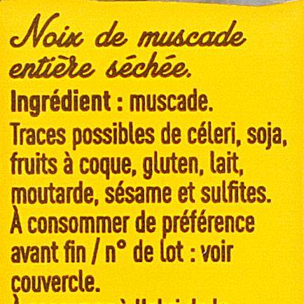 La Noix de muscade