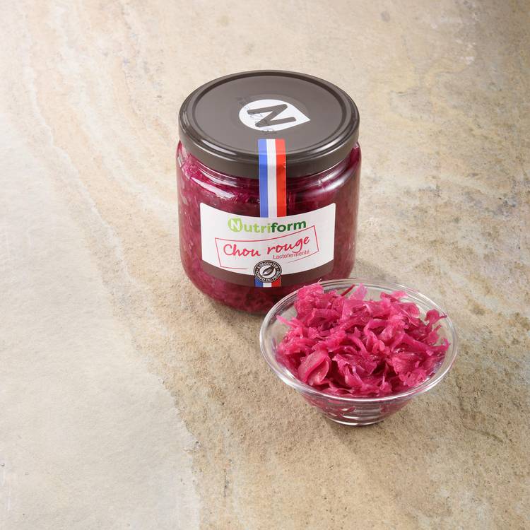 Le Chou rouge lacto-fermenté BIO