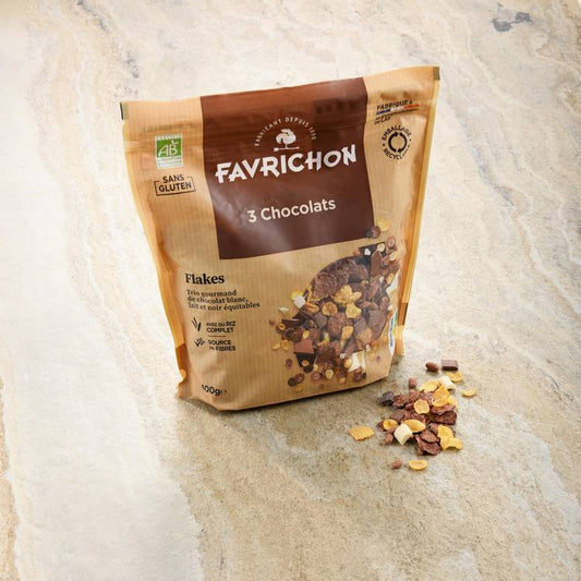 Les Corn Flakes 3 chocolats BIO et sans gluten