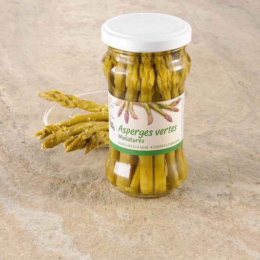 Les Asperges vertes miniatures