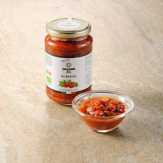 La Sauce tomate au basilic BIO
