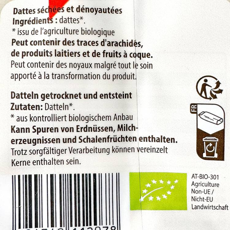 Les Dattes BIO