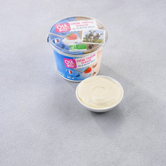 La Crème fraîche épaisse BIO