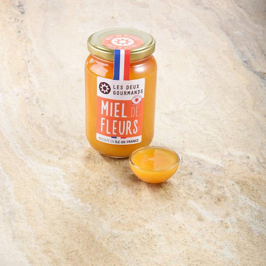 Le Miel de fleurs " Les Deux Gourmands"