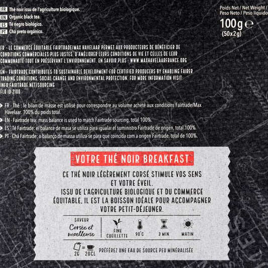 Le Thé noir ceylan english breakfast BIO