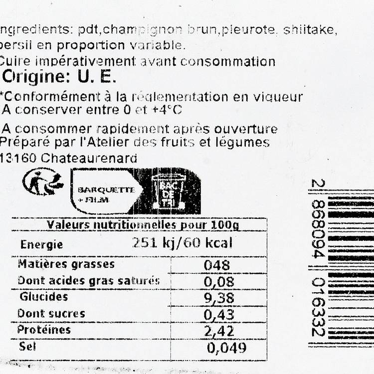 La Poêlée automnale
