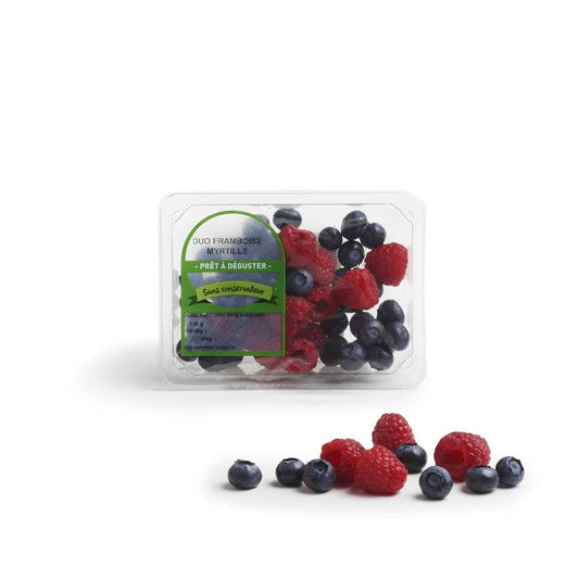 Le Duo framboises myrtilles