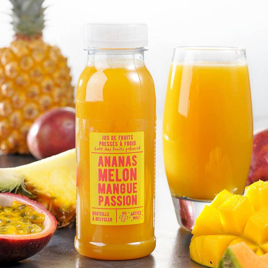 Le Pur jus ananas, melon & mangue