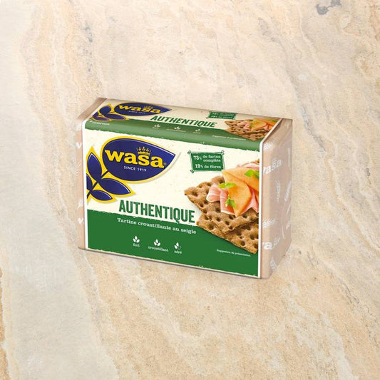 Les Tartines croustillantes au seigle "Wasa"
