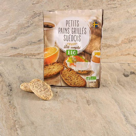 Les Biscottes suédoises BIO