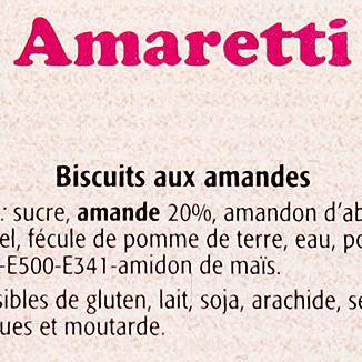 Les Biscuits amaretti fourrés aux amandes