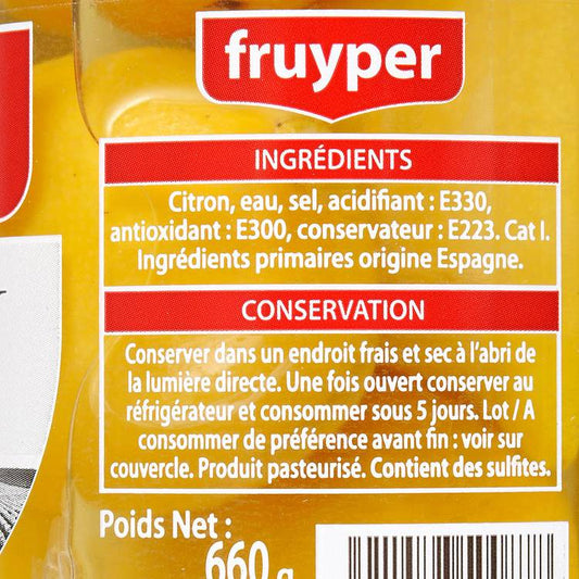 Le Citron confit Beldi