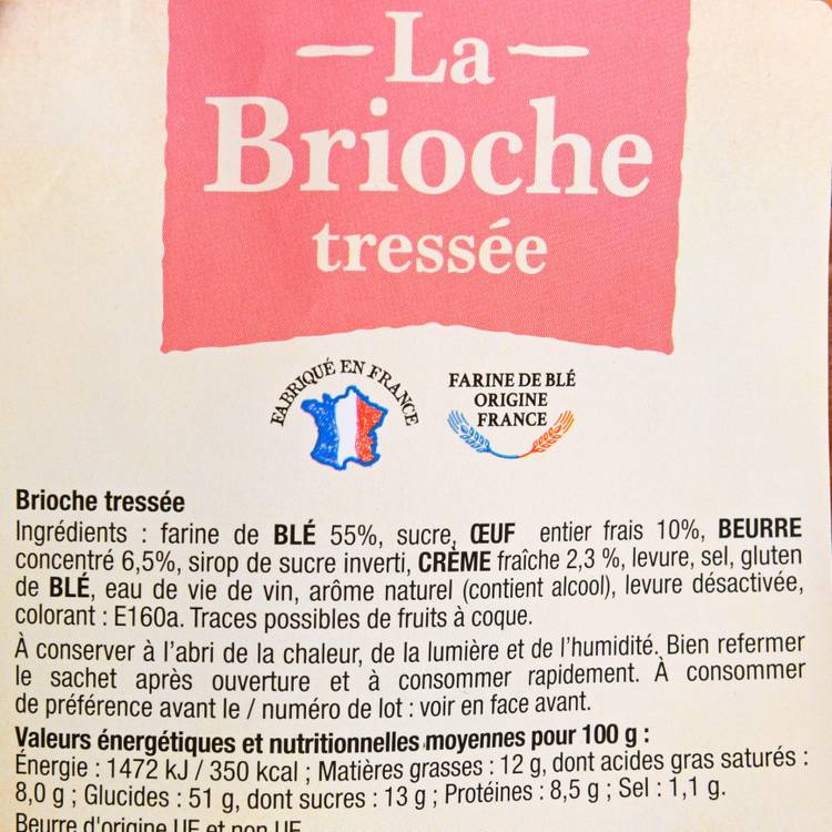 La Brioche tressée