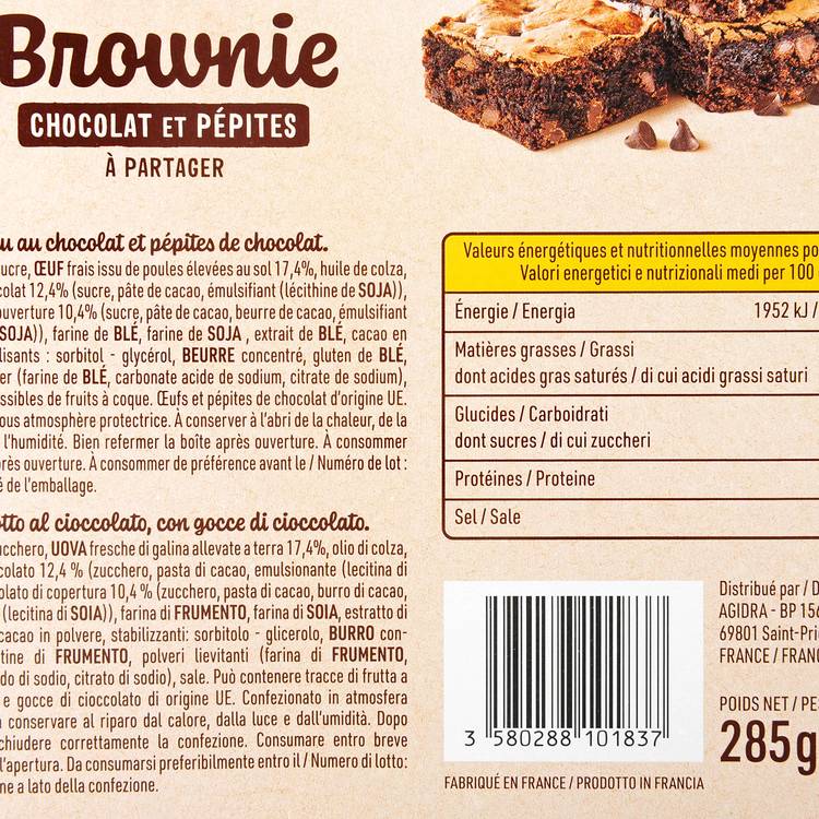 Le Brownie au chocolat
