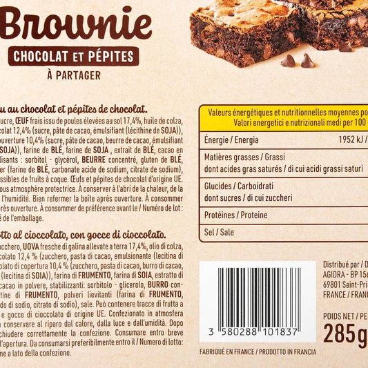 Le Brownie au chocolat