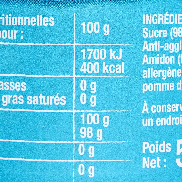 Le Sucre glace saupoudreuse