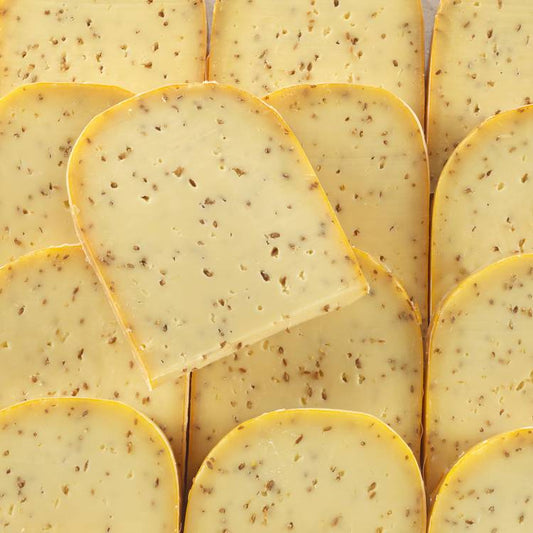 Le Gouda jeune au cumin IGP