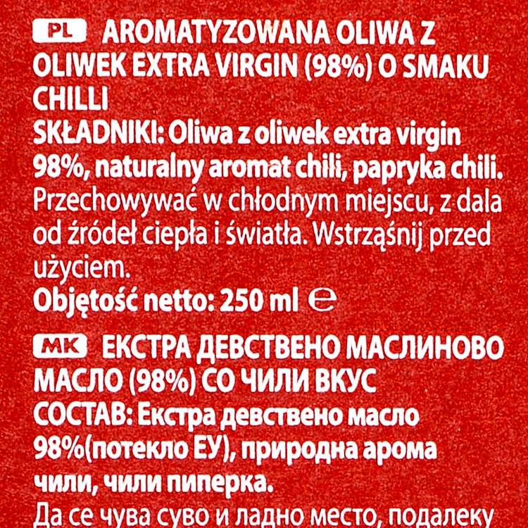 L'Huile d'olive saveur piment