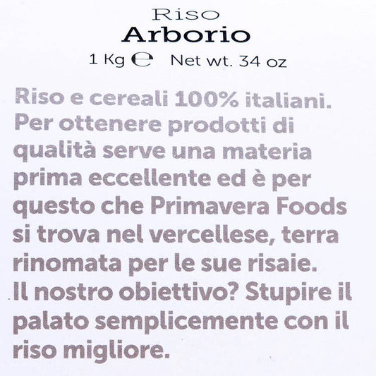 Le Riz arborio pour risotto "Le Voglie"