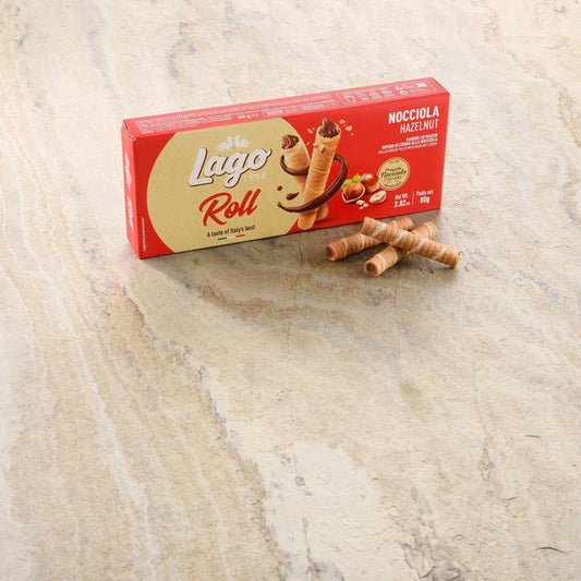 Les Rouleaux de gaufrette fourrés noisette